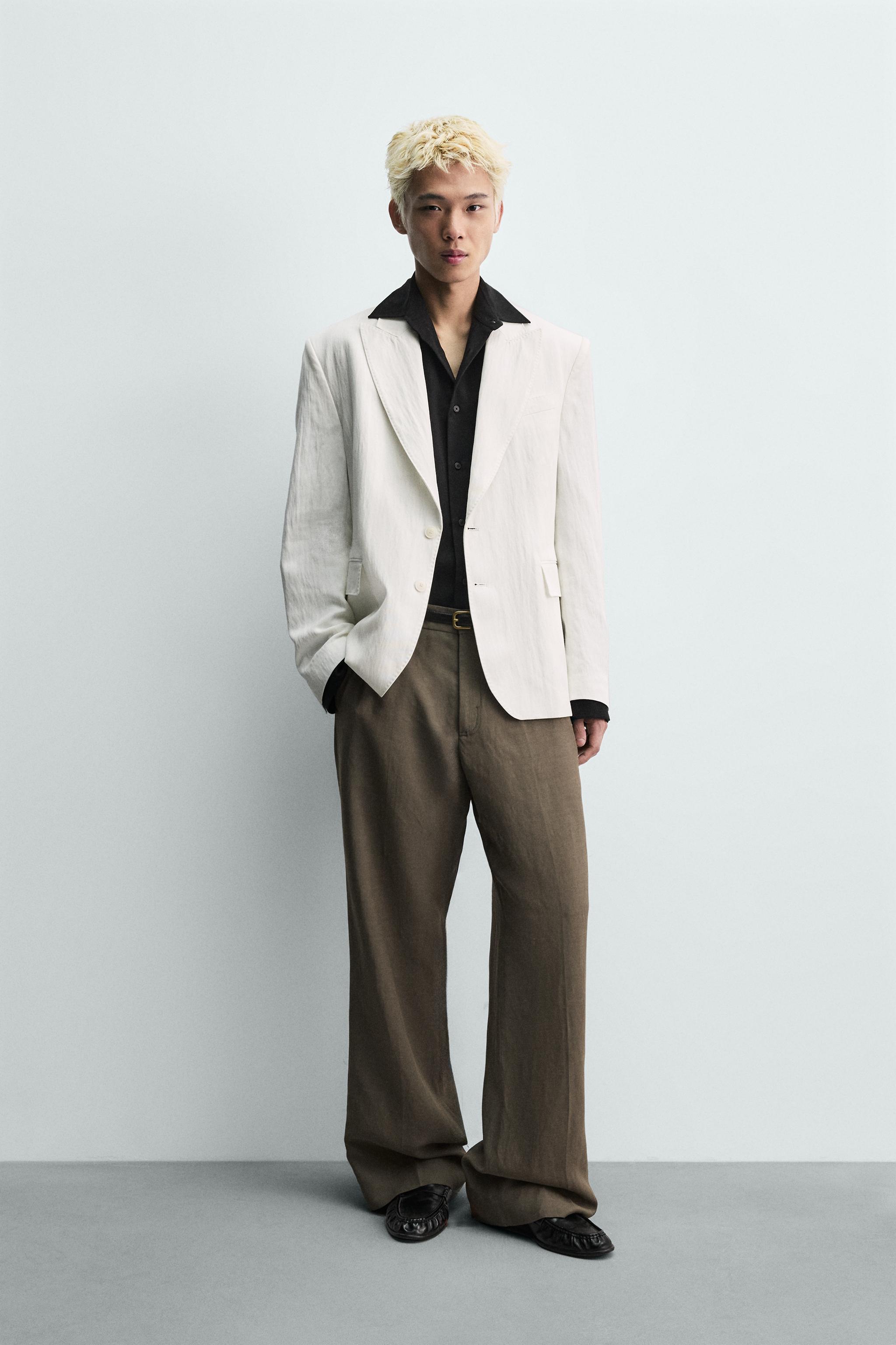 RELAXED FIT LYOCELL - VISCOSE BLAZER